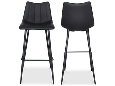 Moe's Home Alibi Ply Wood Black Bar Stool - Set of Two MEUU100302