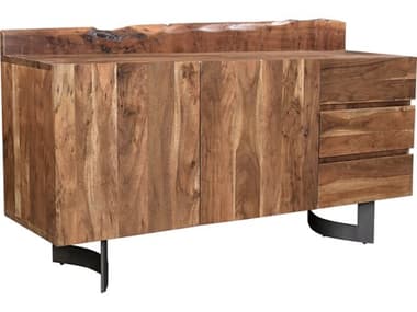 Moe's Home Bent 66" Acacia Wood Brown Sideboard MEVE104003