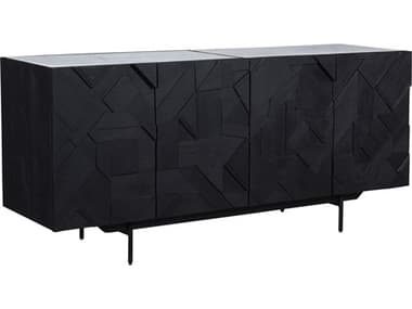 Moe's Home Kattan 72" Sideboard Black MEVE1095020