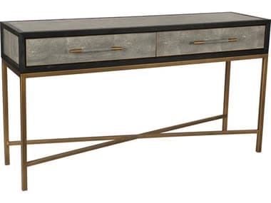 Moe's Home Mako Rectangular Wood Grey Console Table MEVL104915