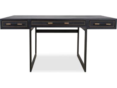 Moe's Home Mako Black Solid Wood Writing Desk MEVL105302