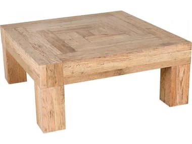 Moe's Home 39" Square Wood Natural Coffee Table MEVL105824