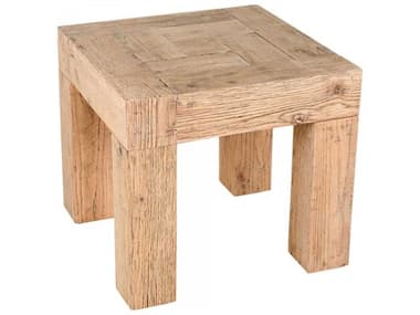 Moe's Home 22" Square Wood Natural End Table MEVL105924