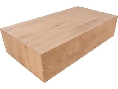 Moe's Home Collection Acre Natural Oak 54'' Wide Rectangular Coffee Table MEVL106624