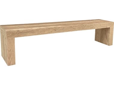 Moe's Home Evander Beige Accent Bench MEVL107624