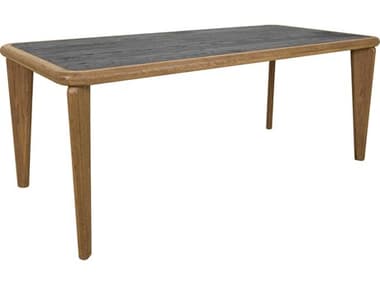 Moe's Home Loden 76" Rectangular Wood Brown Dining Table MEVL108203