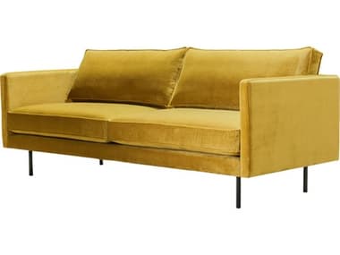 Moe's Home Raphael Yellow Upholstered Sofa MEWB100209