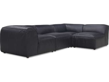 Moe's Home Form Leather Sectional Sofa MEXQ100402