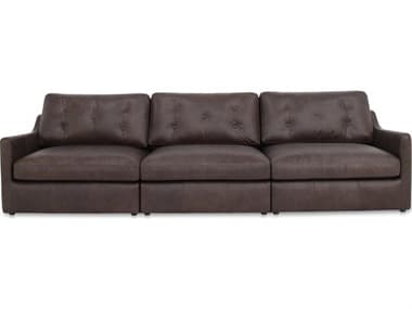 Moe's Home Thurlow Brown Leather Sofa MEXQ101920