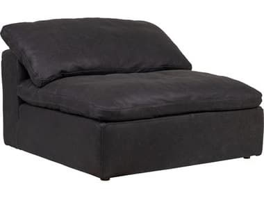 Moe's Home Clay Black Leather Modular Chair MEYJ100502