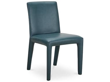 Moe's Home Monte Dining Chair Teal Vegan Leather Set of 2 - Set of Two MEYM100736