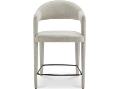 Moe's Home Martens Beige Upholstered Counter Stool MEYM101034