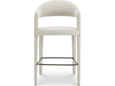 Moe's Home Martens Beige Upholstered Bar Stool MEYM101134