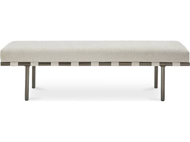 Moe's Home Carson Beige Upholstered Accent Bench MEYM101634