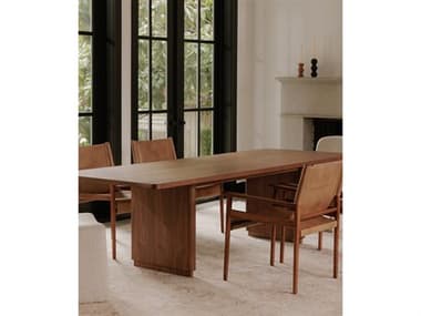 Moe's Home Round Off Rubberwood Dining Room Set MEYR1009030SET1