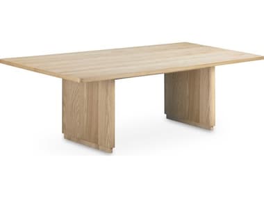 Moe's Home Round Off Rectangular Wood Natural Dining Table MEYR1011240