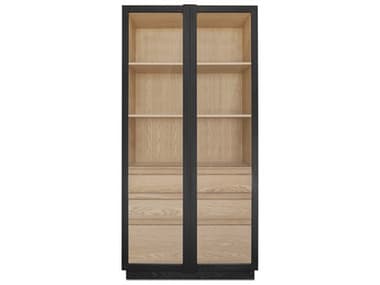 Moe's Home Charlotte 40" Black Tall Cabinet MEYR102137