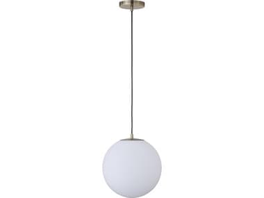 Moe's Home Sol 1-Light White Globe Pendant MEZA101318