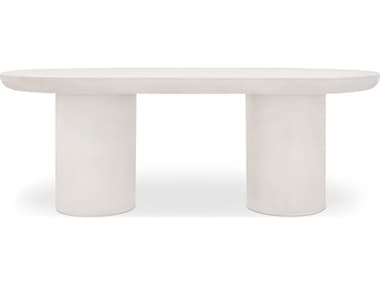 Moe's Home Rocca Oval Concrete Dining Table MEZT1033050