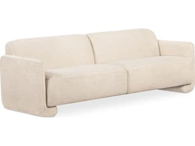 Moe's Home Fallon Natural White Upholstered Sofa MEZT103805