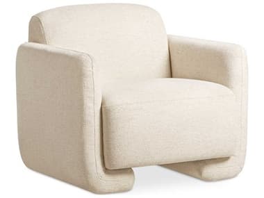 Moe's Home Fallon 34" White Fabric Accent Chair MEZT103905
