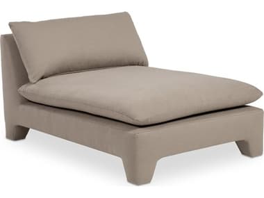 Moe's Home Estelle 41.25"W Chaise Flax MEZT104440