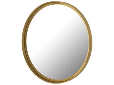 Moe's Home Winchester Antique Wall Mirror Round MEZY100701