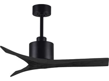 Matthews Fan Mollywood 42'' Ceiling Fan MFCMWBKBK42