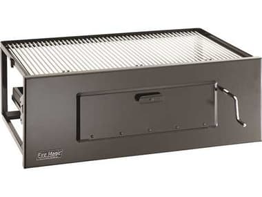 Fire Magic Charcoal Stainless Steel Lift-A-Fire 30'' Built-in BBQ Grill MG3334