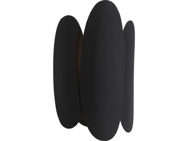 Minka Lavery Vailen 1-Light Dark Matte Black Wall Sconce MGO1411897