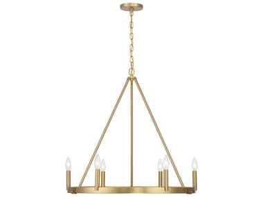 Minka Lavery Dutton 6-Light Signature Brass Chandelier MGO1715894