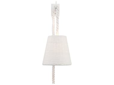 Minka Lavery Lodelle 1-Light Matte White Wall Sconce MGO172144B