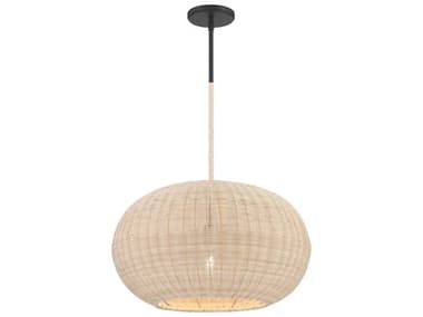 Minka Lavery Modjeska 1-Light Coal Black Pendant MGO354566A