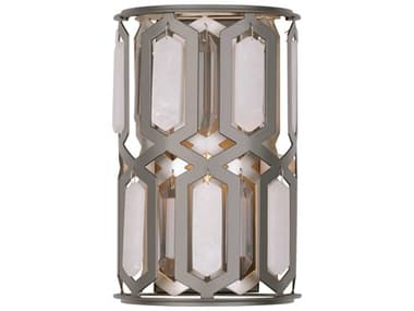 Minka Lavery Hexly 1-Light Bronze Sultry Silver Wall Sconce MGO3581795