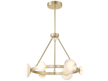 Minka Lavery Zill 6-Light Lily Gold Round Chandelier MGO3596864L