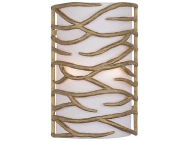 Minka Lavery Branch Reality 16" Tall 2-Light Textured Ashen Gold Wall Sconce MGO3712788