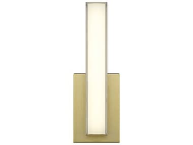 Minka Lavery Vantage 14" Tall 1-Light Ashen Brass Wall Sconce MGO510787L
