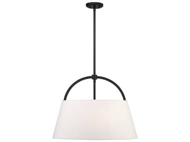 Minka Lavery Headington 4-Light Coal Black Pendant MGO539666A