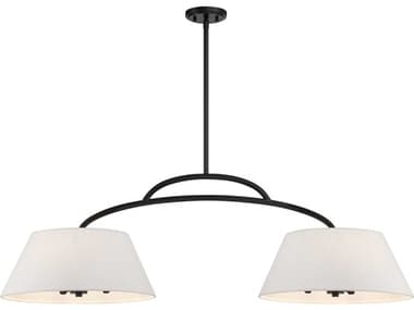 Minka Lavery Headington 6-Light Coal Black Island Pendant MGO539866A