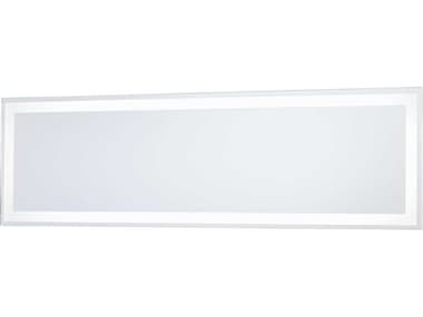 Minka Lavery White 24''W x 7''H Rectangular Backlit LED Wall Mirror MGO61101