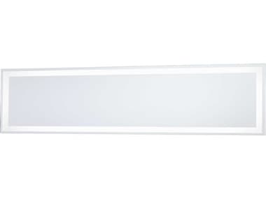 Minka Lavery White 30''W x 7''H Rectangular Backlit LED Wall Mirror MGO61102