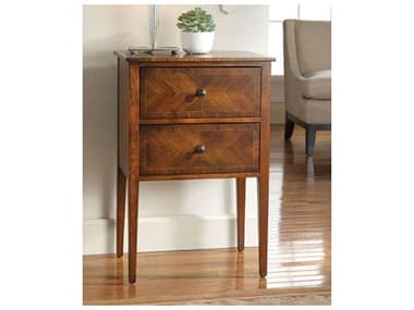 Modern History Home Continental Brown Mahogany Wood Accent Chest MHHMH082F01