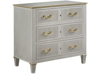 Modern History Home Copenhagen 3-Drawers Gray Nightstand MHHMH1030F01