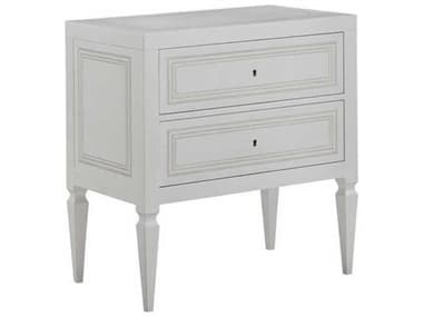 Modern History Home Milan 2-Drawers White Oak Wood Nightstand MHHMH1050F04