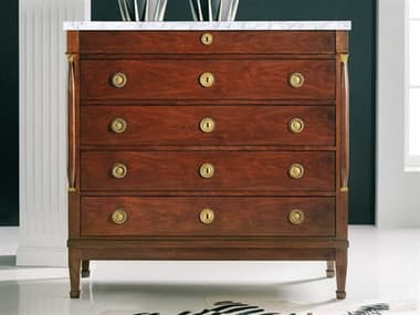 Modern History Home Walnut Brown Wood Accent Chest MHHMH1061F01