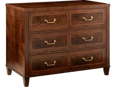 Modern History Home Gourdon Brown Oak Wood Accent Chest MHHMH1109F01