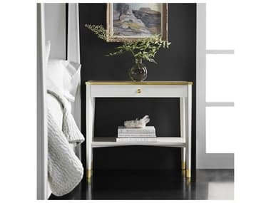 Modern History Home Niles 1-Drawer Black Nightstand MHHMH1150F02