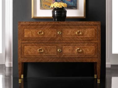 Modern History Home Savona Brown Burlwood Accent Chest MHHMH1168F01