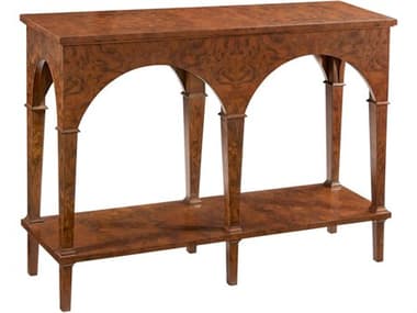 Modern History Home Triomphe Double Arch Rectangular Wood Console Table MHHMH1182F01