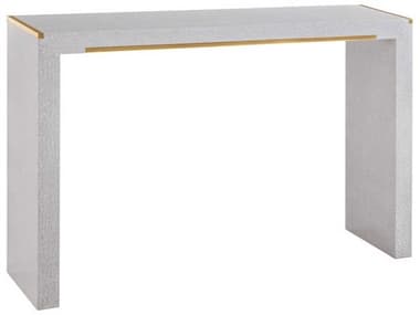 Modern History Home Mirage Rectangular White Lacewood Console Table MHHMH1187F02